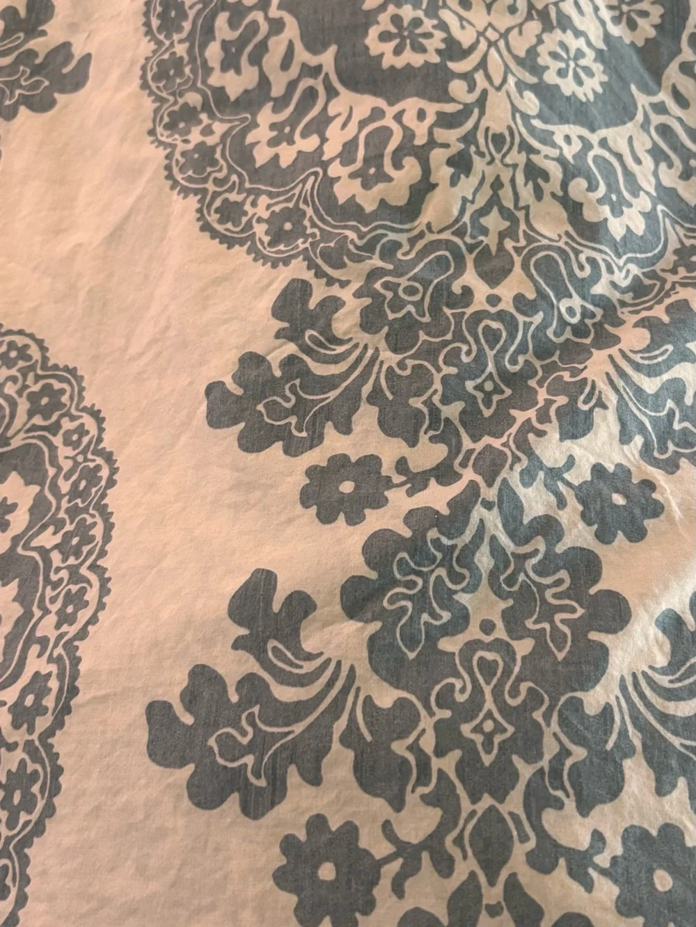 Pottery Barn Lucianna Medallion Twin Duvet Cover
